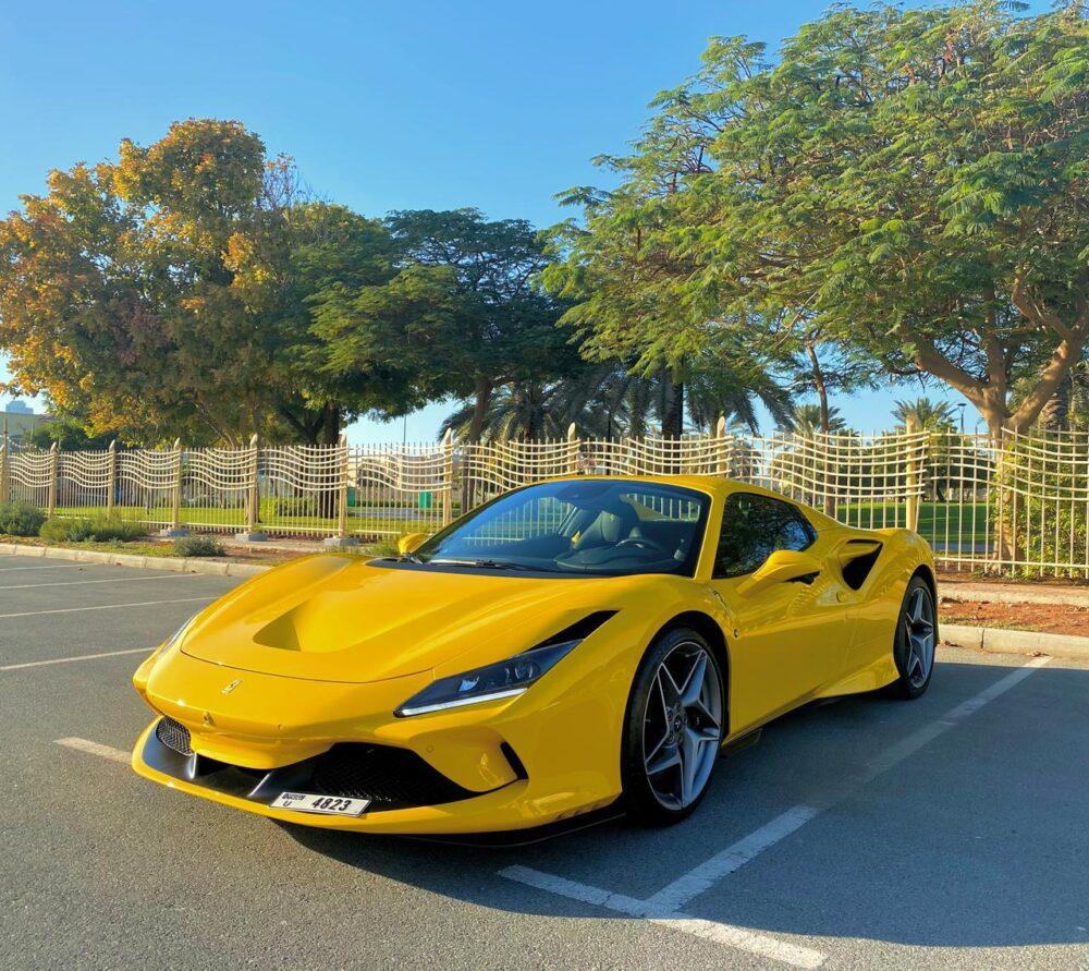 استئجار فيراري F8 تريبوتو سبايدر